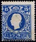 Austria Stamp Yvert 16 - Briefmarke Osterreich Michel 15 II