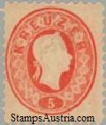Austria Stamp Yvert 19 - Briefmarke Osterreich Michel 20