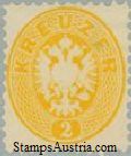 Austria Stamp Yvert 27 - Briefmarke Osterreich Michel 30
