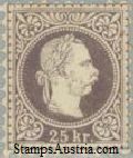 Austria Stamp Yvert 38 - Briefmarke Osterreich Michel 40